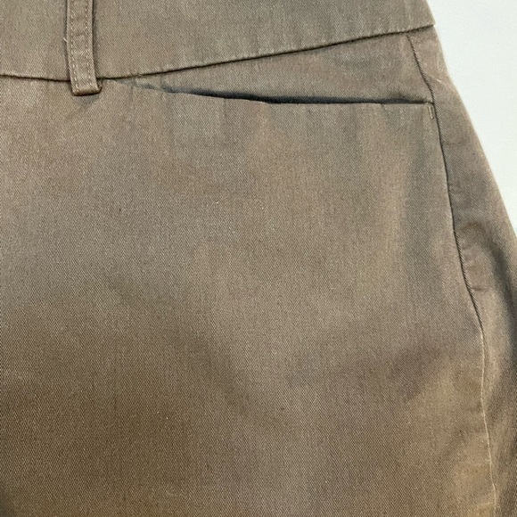 Dockers Women's Ideal Fit Brown Khakis, Size 12 Long, Classic & Comfortable - Picture 5 of 10